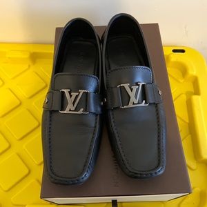 Louis Vuitton Leather Driving Loafers